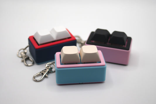 3 TogKey Pad Pocket Compact Customizable macropads in multiple colorways including pastel and dark colors
