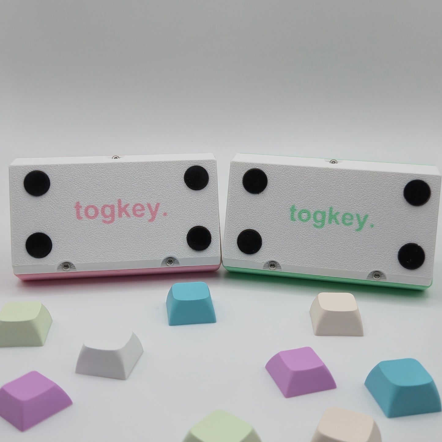 TogKey Pad 5-Key Programmable RGB Mechanical Keyboard Macropad/Media Controller