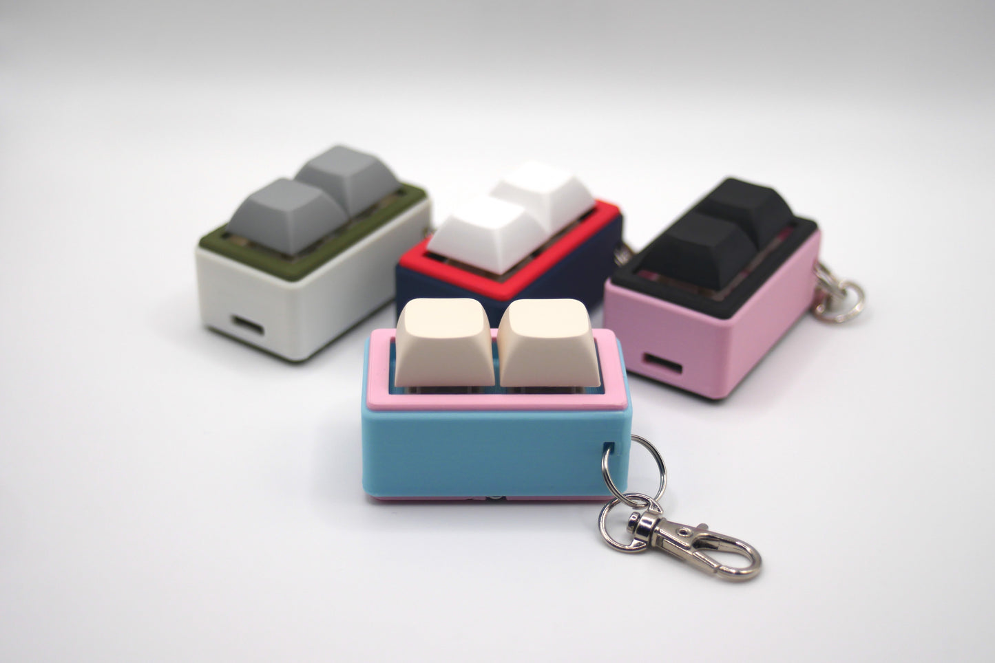TogKey Pad Pocket 2-Key Customizable Macropad Keychain Fidget
